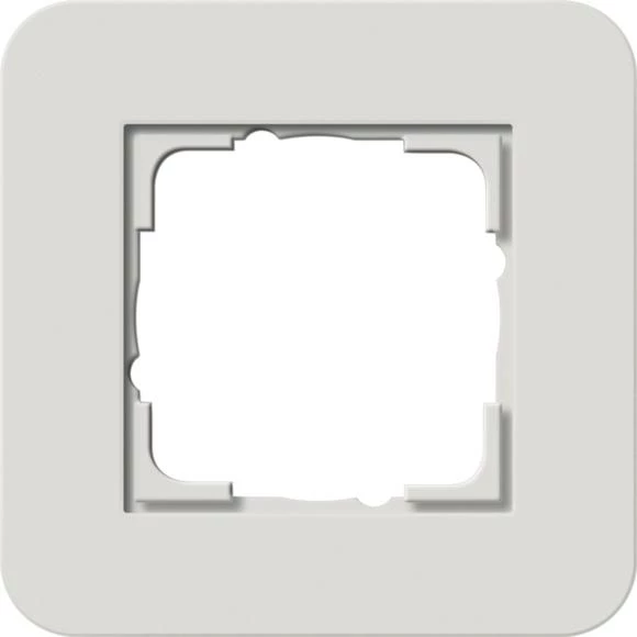  артикул 0211421 название Рамка одинарная, Светло-серый/Антрацит, серия E3