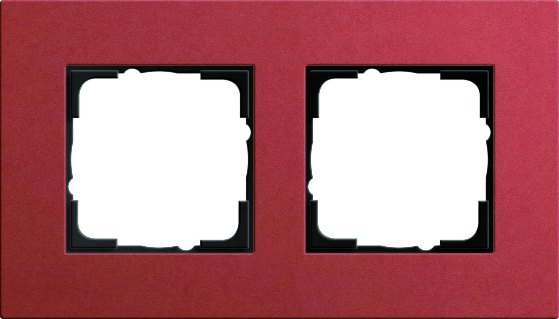  артикул 0212229 название Рамка двойная, Красный, серия Esprit